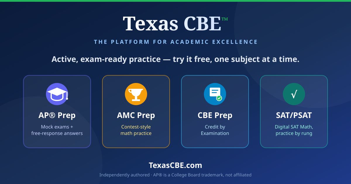 Texas CBE™